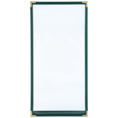 964635 Menyhållare Grön 34,9x17,1cm