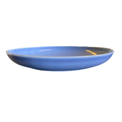 BLO4337K901 Tallrik flat Blocho Rondo Blå med prickar och rand 27cm