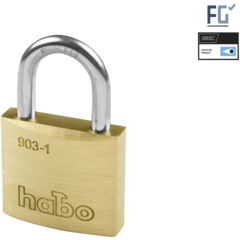 HAB17320 Hänglås 903-1 Klass 1 SB