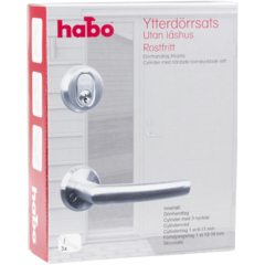 HAB18900 Exterior Door Kit Without Lock, Rust-Resistant