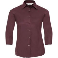 FR946F Skjorta Dam 3/4-ärm Stretch