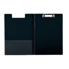 CLFC500DBLK Skrivplatta Büngers Med omslag Svart A4