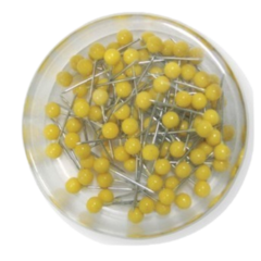 40172 Kartnålar 4X16Mm Gul