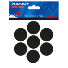 25BLACK Magneter 25Mm Svart