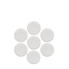 25WHITE Magneter 25mm Vit