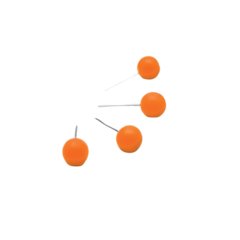 1905329 Nålar Anslagstavla Nobo Orange