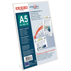 80LA5 Skylthållare A5 L-fot