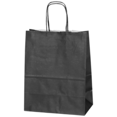 976491 PAPERIKASSI MUSTA 18X10X23CM