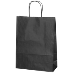 976493 Papperskasse Svart 240x100x320mm