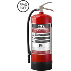 60019860 Brandslukker Vand med fluorfri tilsætning CGS 9L rød