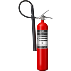 60021660 Brandslukker Kuldioxid CGS 5kg Rød