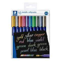 8325TB10 Kalligraf Set Mettalic 10-Pack