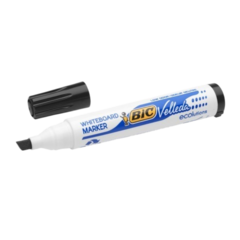 904946 Whiteboardpenna Bic Velleda Svart Snedskuren spets