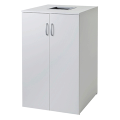 VR01W Viking Recycling Källsorteringsskåp Freja - Vit