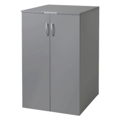 VR02G Viking Recycling Källsorteringsskåp Oden - Vit