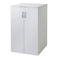 VR02W Viking Recycling Källsorteringsskåp Oden - Vit