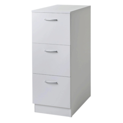 VR05W Viking Recycling Källsorteringsskåp Tor - Vit