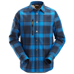 SN8522 Fodrad Flanellskjorta Snickers 8522 AllroundWork