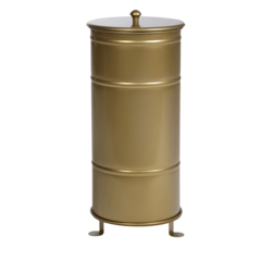 BIN4 Soptunna Med Fötter 58L