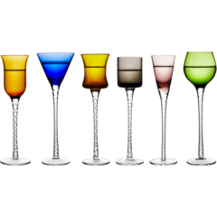 LG27582 London Shot Glasses 18cm - Set of 6