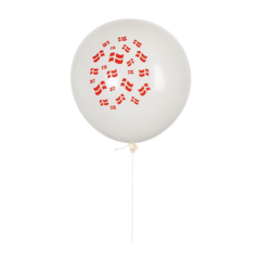 HIS79947 Ballong 12" DK Flagg 8-St