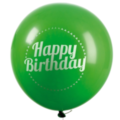 HIS79948 Ballong 12" Happy Bday 8-Pack