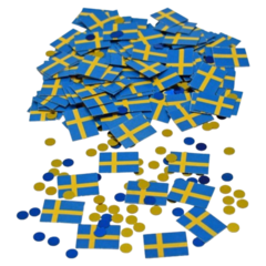 HIS80 Confetti Flag Banner