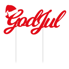 HIS64357 Tårtdekoration God Jul
