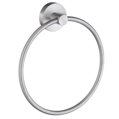 SMED09 Chrome Towel Ring 17cm