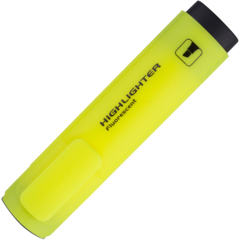 1062505 Keltainen korostuskynä 5mm