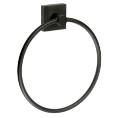SMED30 Black Towel Ring 1.7cm
