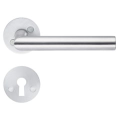 SMEB236SNS Dörrhandtag Rund Rätvinkl