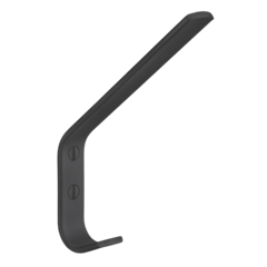 SMEBB1044 Black Aluminum Hat Hook H 150mm