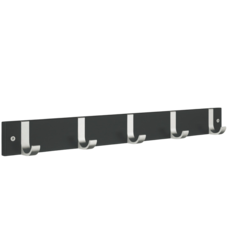 SMEBB1076 5-Hook Wall Rack