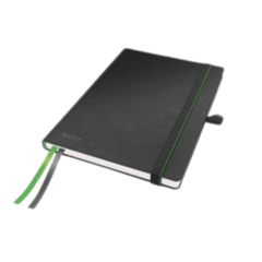 44780095 Anteckningsbok Leitz Linjerat Svart A5