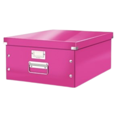 60450023 Förvaringslåda Leitz WOW Rosa 369x484x200mm