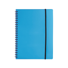 421066 A4 Notebook PP Cover - Blue