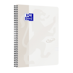 400134118 Kollegieblock Oxford Touch Optik Paper Linjerat Beige A4