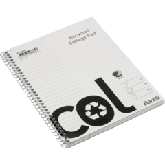 400147087 Kollegieblock Bantex Col Recycled A5 linjerat