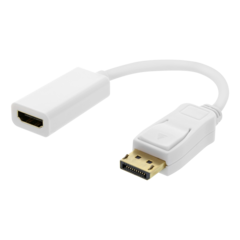 DELDPHDMI44 Adapter DisplayPort till HDMI Deltaco