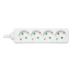 DELGT0402 Grenuttag 4xCee Vit 5m