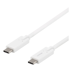 DELUSBC1504 Kabel USB-C till USB-C Deltaco 2m
