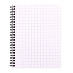 193421C Anteckningsbok Wire White A5+