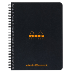 193439C Anteckningsbok Wire Black A5+