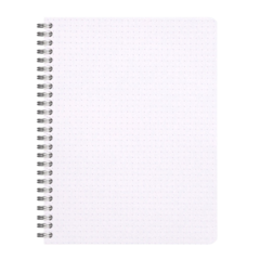 193441C Anteckningsbok Wire White A5+