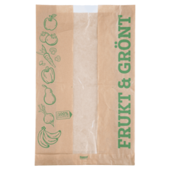 1000560-1 Frugtpose med vindue 10L 200/150x365mm