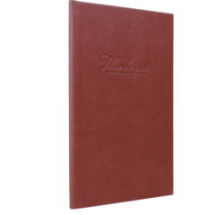 SEC156 Kvittohållare "Thank you" Peleman 21x15cm