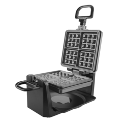 WM1109844 Belgiskt Våffeljärn Emerio - 4 st våfflor