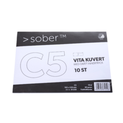 81250 Kuvert Vit C5 Fh 10-Pack