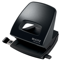 50030095 Hålslag Leitz Recycle 2-hål 30 ark Svart